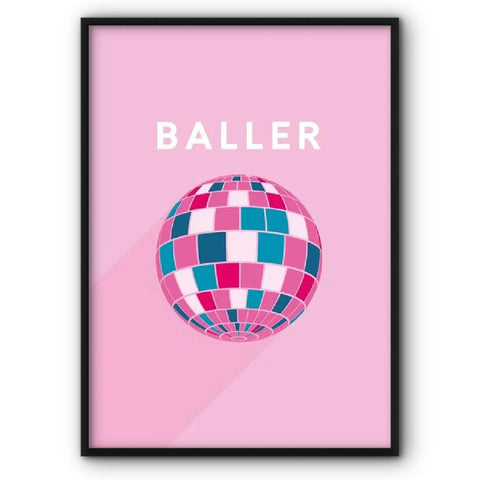 Baller Canvas Print
