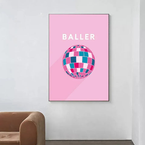 Baller Canvas Print
