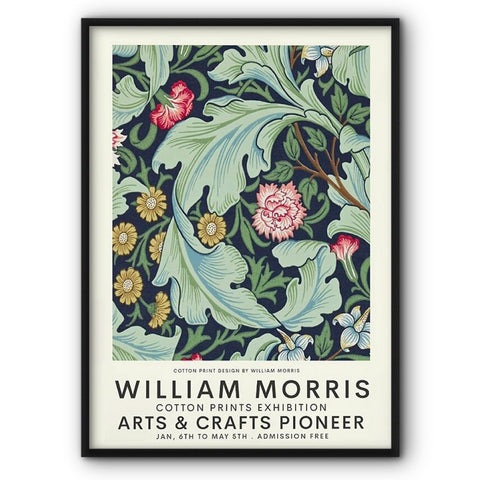 William Morris Flowers No4 Art Print