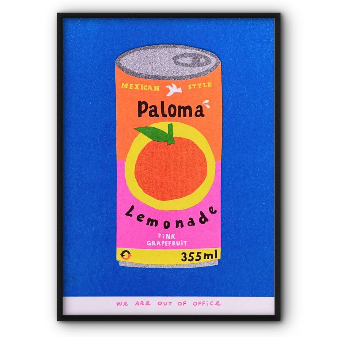 Mexican Paloma Lemonade Can Canvas Print Wall Art Poster – The Style 