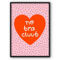 No Bra Club Canvas Print