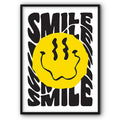 Smile Emoticon Canvas Print