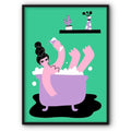 Pampering Time Canvas Print