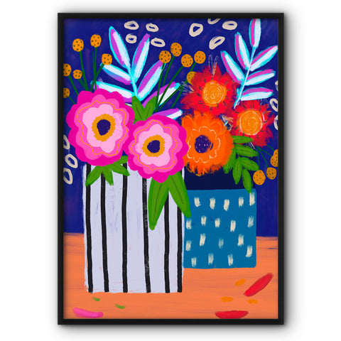 Two Bouquets Canvas Print