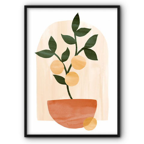 lemon-tree-in-terracotta-canvas-print