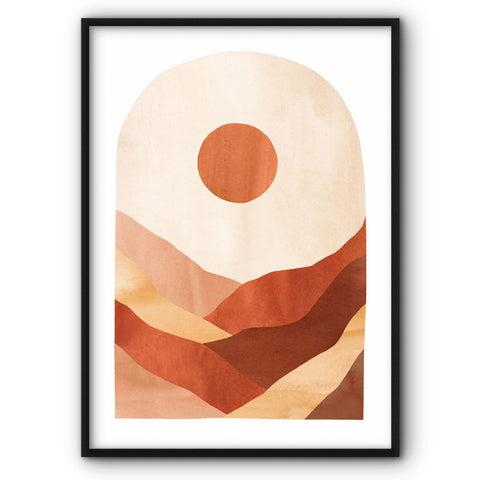 valley-sun-in-terracotta-canvas-print