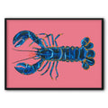 Scorpion On Pink Canvas Print