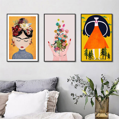flowers-falling-on-hands-canvas-print-1