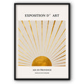 Exposition D' Art Canvas Print