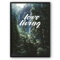 Love Living Forest Canvas Print