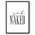 Get Naked No2 Canvas Print