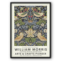 William Morris Flowers No10 Art Print