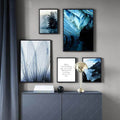 Shades Of Blue Mountains Canvas Print