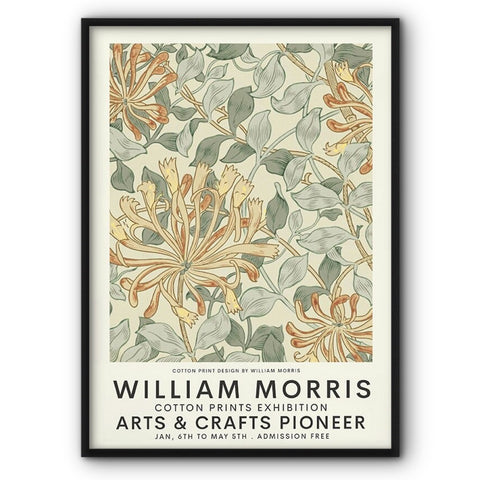 William Morris Flowers No1 Art Print