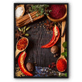 Colourful Spices Canvas Print