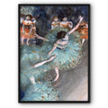 Edgar Degas The Green Dancer Canvas Print