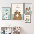 Stay Playful Bunny Canvas Print