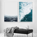 Ocean Foam Canvas Print