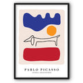 Picasso Dog Canvas Print