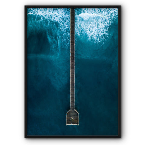 pier-in-a-blue-ocean-canvas-print