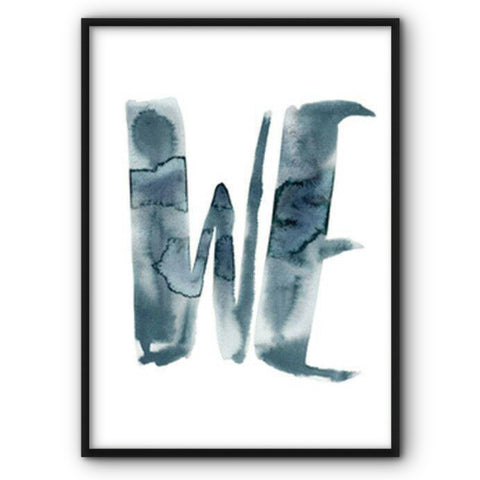 we-canvas-print
