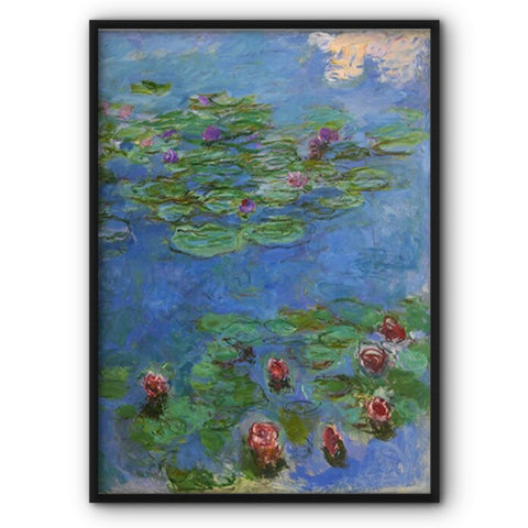 Monet Water Lilies No4 Canvas Print