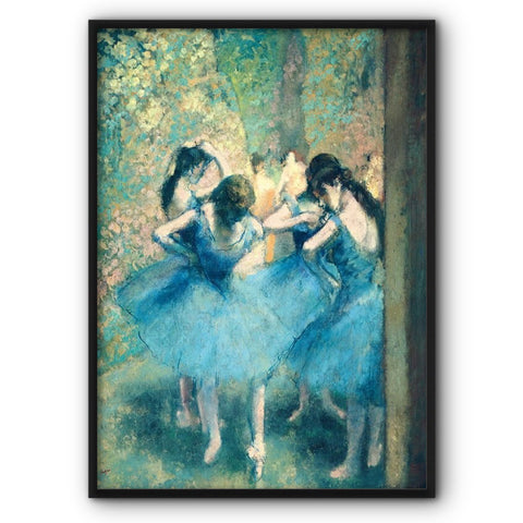 edgar-degas-dancers-in-blue-canvas-print