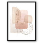 Abstract Shapes In Subtle Palette No2 Canvas Print