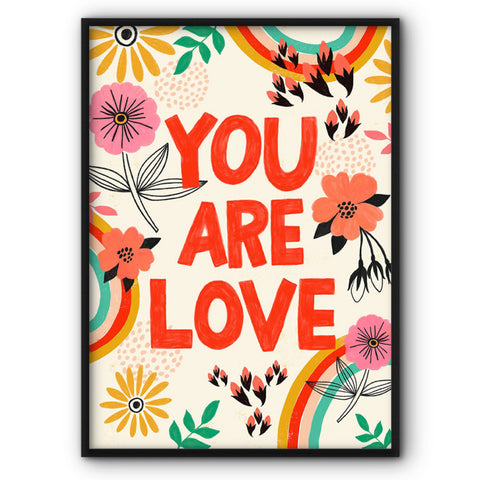 You Are Love Canvas Print