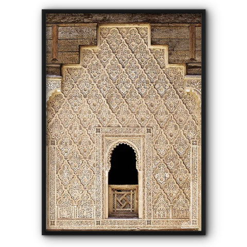 Golden Entrance Canvas Print