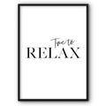 Time To Relax Canvas Print
