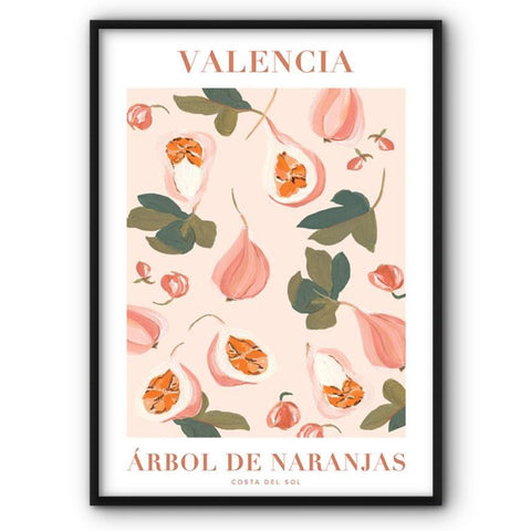 Valencia Oranges No2 Canvas Print