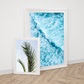 Sky-blue Water Canvas Print