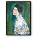 Gustav Klimt Portrait of Lady Canvas Print