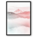 Rose Mountains Canvas Print