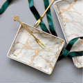 Golden Marble Pattern Tray