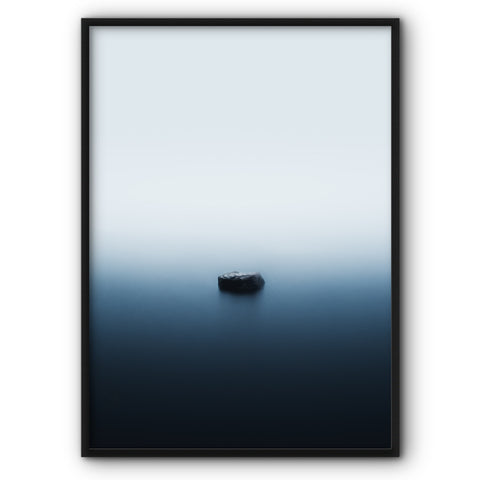 Solitude In Calm Waters Canvas Print