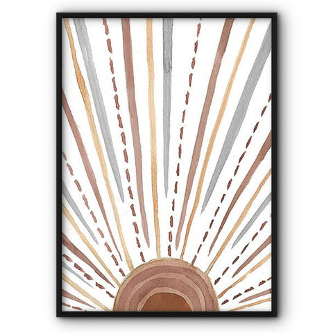 abstract-sun-rays-canvas-print