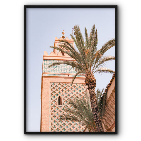 Moroccan Tower No2 Canvas Print