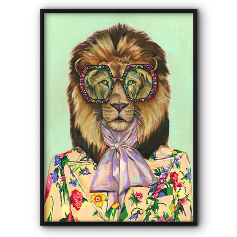 Fabulous Lion Canvas Print