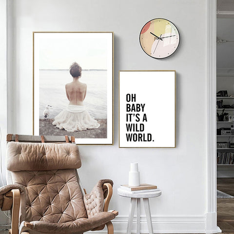 a-girl-on-the-shore-canvas-print