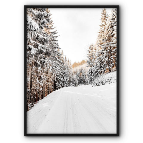 snowy-road-canvas-print