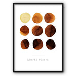 Coffee Roasts Canvas Print
