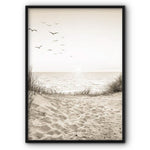 Calm Beach Canvas Print