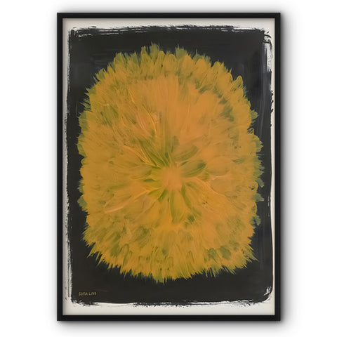 orange-and-black-canvas-print
