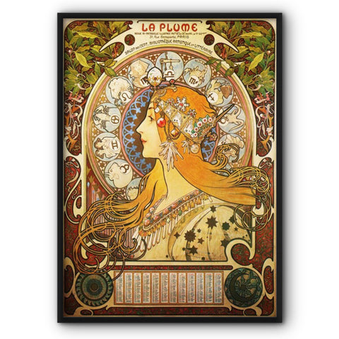 mucha-zodiac-no2-canvas-print