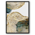 Abstract Golden Pith No2 Canvas Print