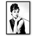 Audrey Hepburn No3 Canvas Print