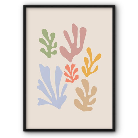 Matisse Papiers Decoupe No2  Canvas Print