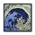 Hokusai Feminine Wave Canvas Print
